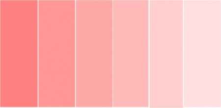 Paleta de cores - Madrinhas