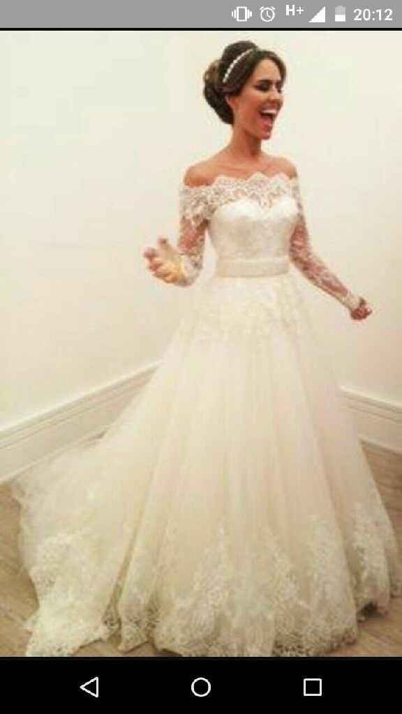 Meu vestido de noiva perfeita é romântica - 2