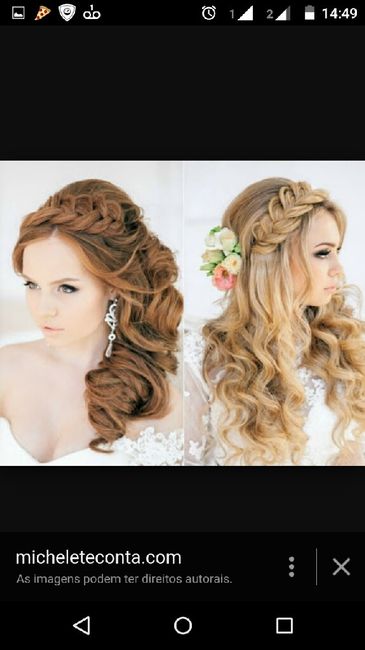 Diario de Noiva - Como será o seu penteado e a maquiagem? - 2