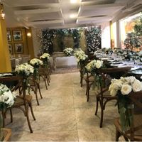 O espaço que será o mini wedding e o brinde com almoço.