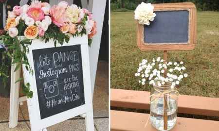 placa para o meu casamento