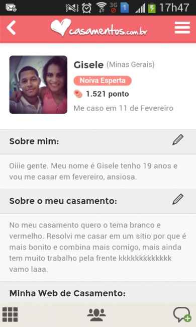App casamento - 1