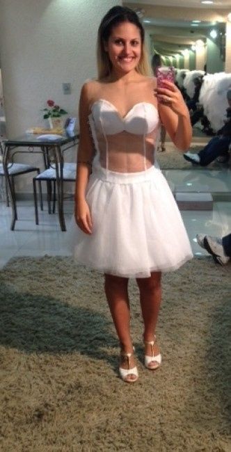 2ª prova do vestido