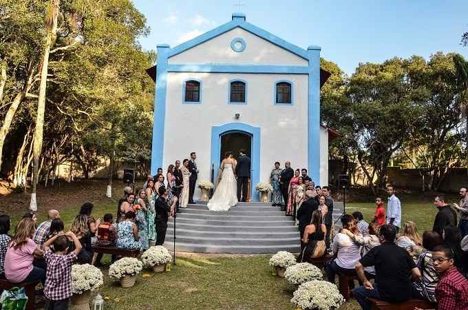 casamento simples e rústico, ao ar livre