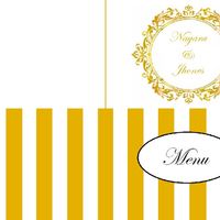 Menu de mesa diy #vem ver - 1