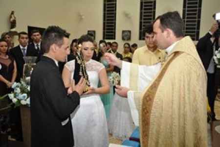 A benção de Nossa Senhora nossa Maesinha 