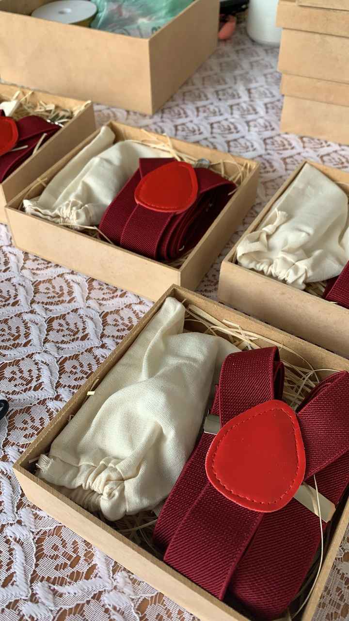 Presentes dos padrinhos/madrinhas/pais/damas de honra - 3