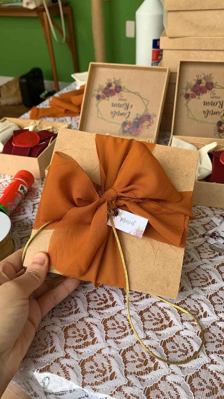Presentes dos padrinhos/madrinhas/pais/damas de honra - 4