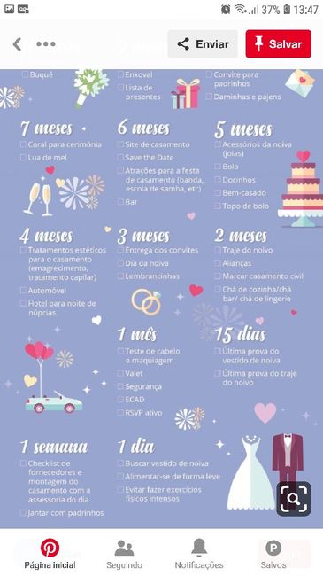 Organização do casamento - 2