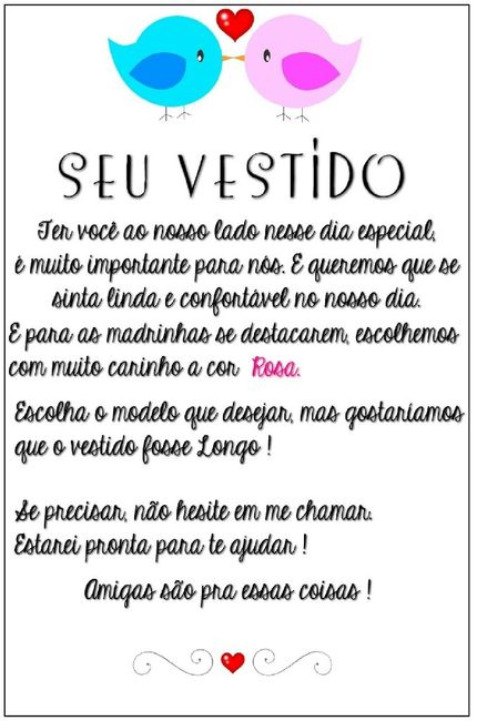 Fiz meu "manual das madrinhas" o que acharam? - 4