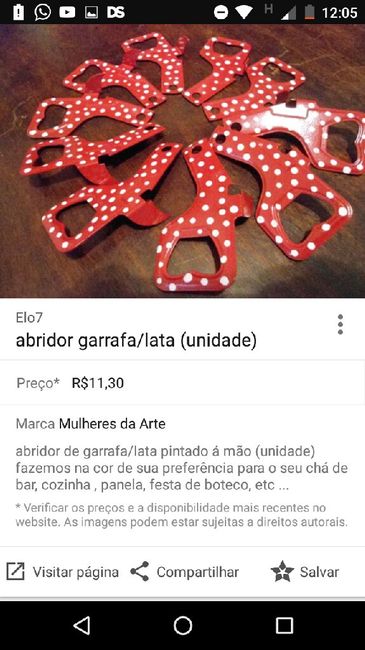 Escolhendo a lembrancinha do chá de panela - 3