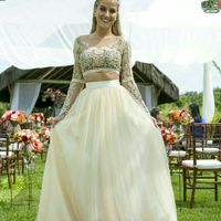 Vestido de noiva - Alguém mais fugiu do padrão? rs - 1