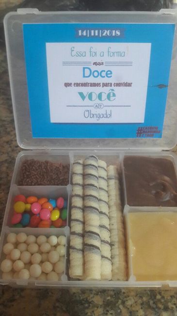 Convite dos padrinhos! - 2
