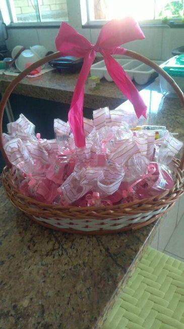  Minhas lembranças chá de panela *diy lindas e Baratinhas* - 2