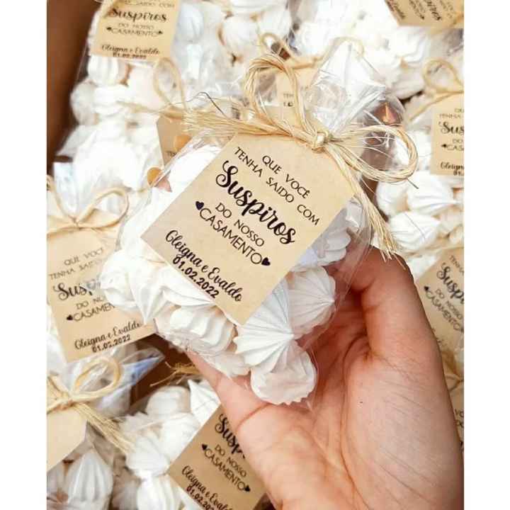 Ideias de lembrancinha de casamento. - 2
