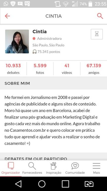 Como usar o mural e como escrever no mural dos outros? - 1