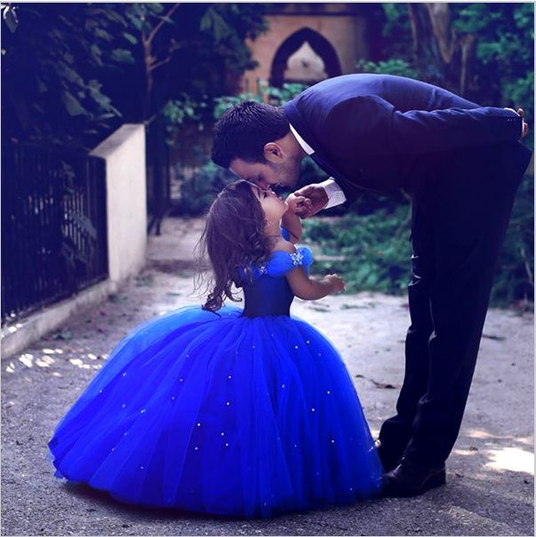 Daminha de azul ♥