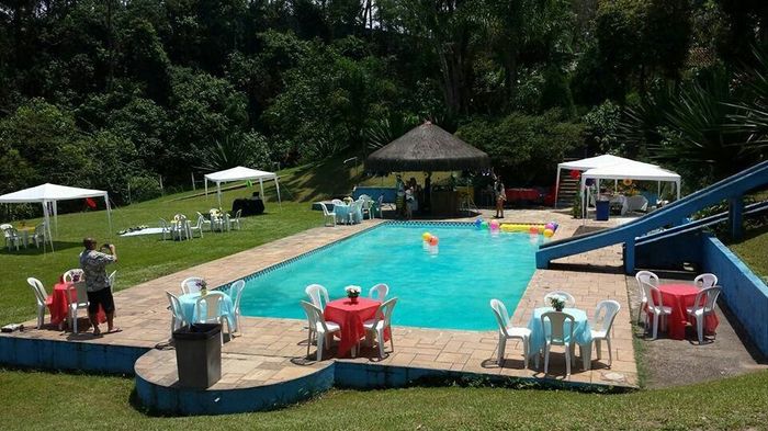 Decoração piscina. - 1