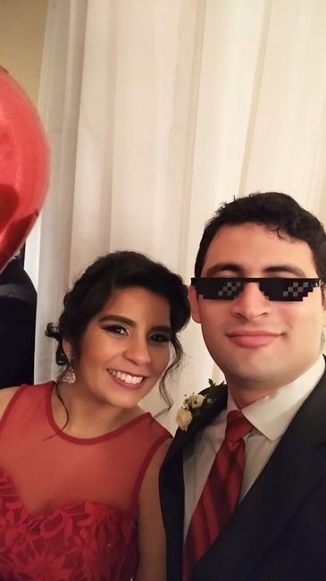 E desde então foram tantos convites de casamento que já parecia um presságio! rsrsrs