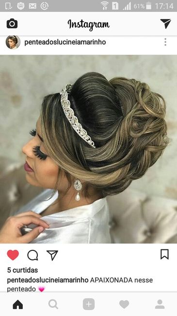 Penteado rainha e com flores - 3