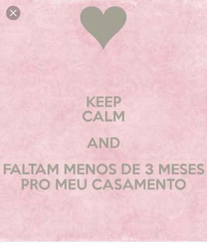 Menos de três meses... 03/12/2016 - 3