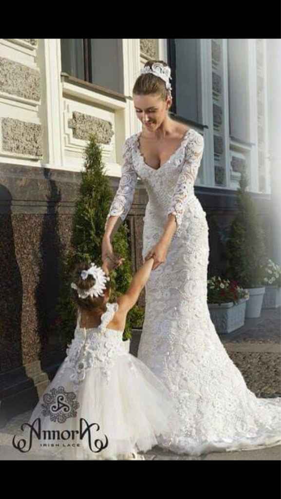 Vestido de noiva em crochê. - 3