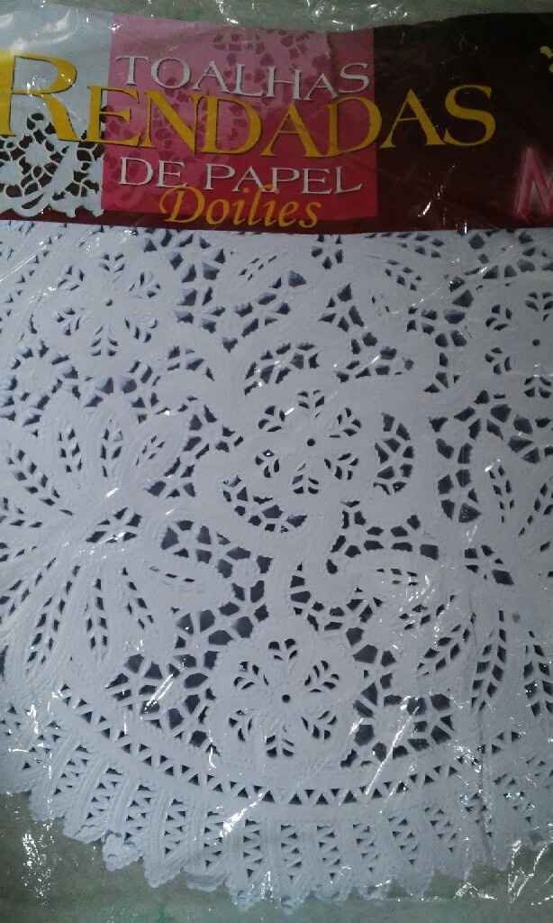 Papel doilies/rendado na 25 de março - 3
