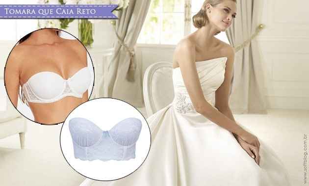 Lingerie vestido tomara que caia