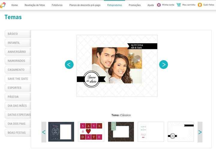 Ímã save the date 6