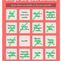 Bingo da quarentena: quem se atreve? #NoivasEmCasa - 1