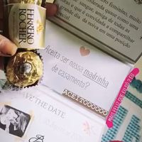 Convite aberto + bombom