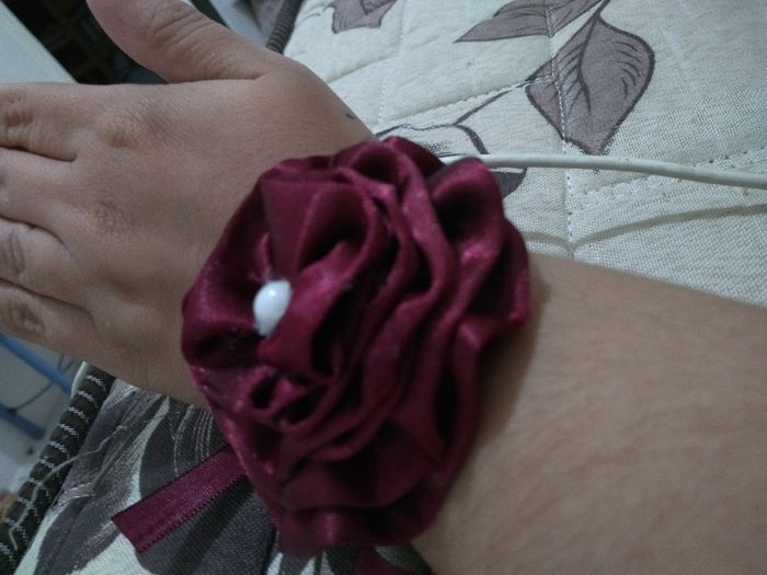 teste do Corsage diy 1