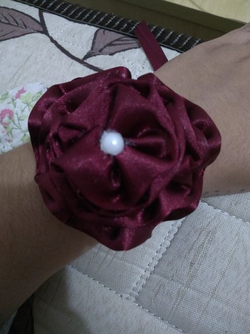 teste do Corsage diy 3