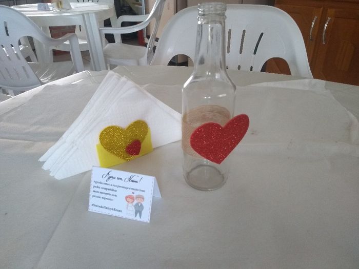 Decoração do meu noivado diy - 2