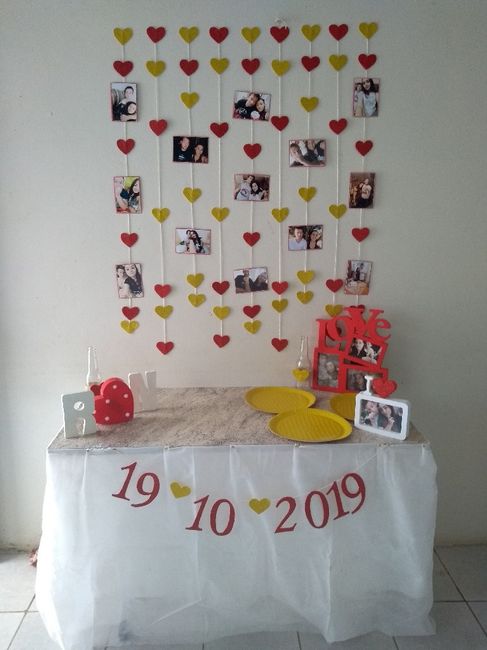 Decoração do meu noivado diy - 4