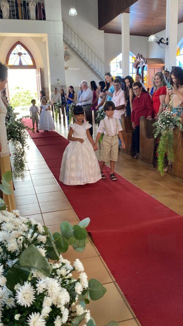 Enfim casados no religioso, após 12 anos de união civil. 3