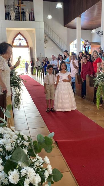 Enfim casados no religioso, após 12 anos de união civil. 4