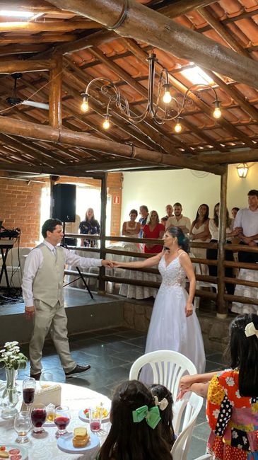 Enfim casados no religioso, após 12 anos de união civil. 7