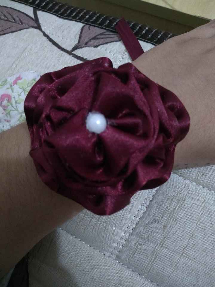 teste do Corsage diy - 3