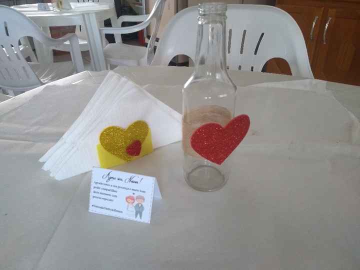 Decoração do meu noivado diy - 2