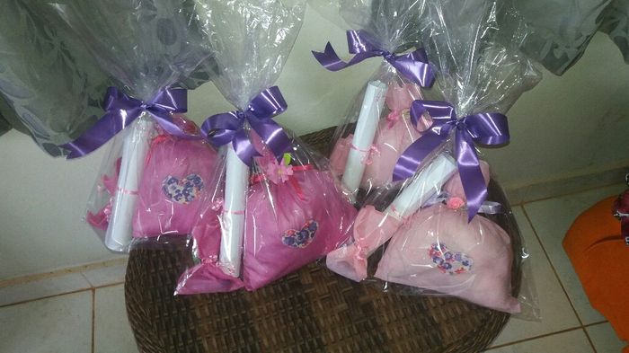 Lembrancinhas para damas de honra - 1