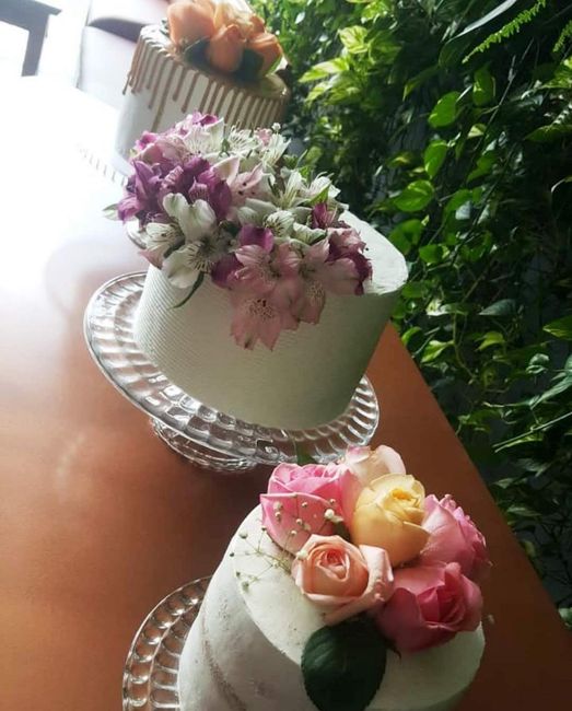 Bolo: com flores ou sem flores? 2