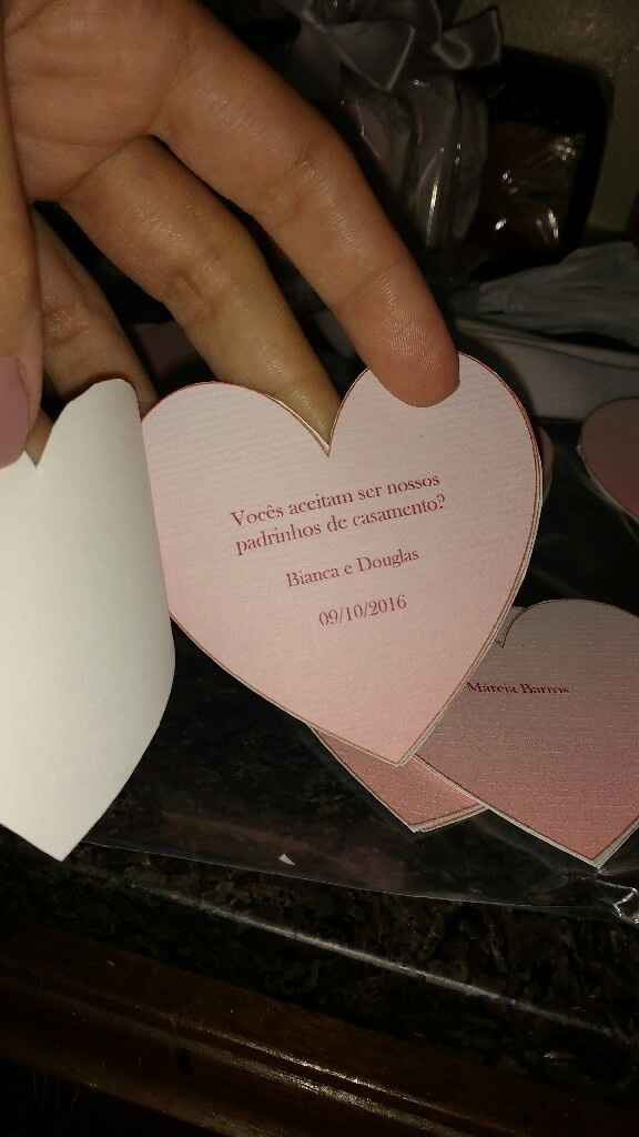 O convite dos padrinhos - 2