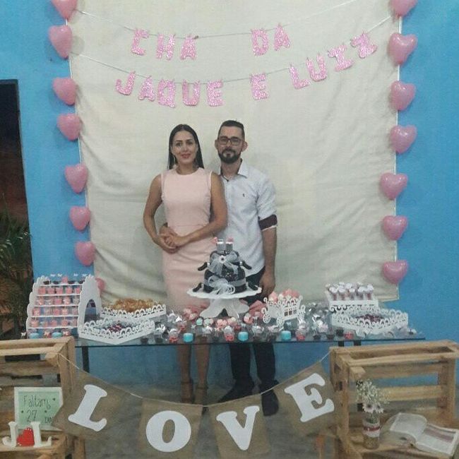 Chá da jaque e luiz ❤ - 3