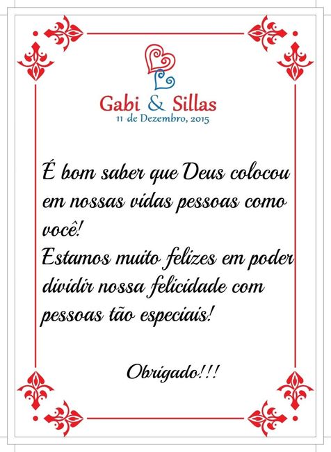 Agradecimento