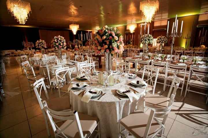 O buffet/salao do nosso casamento - 3