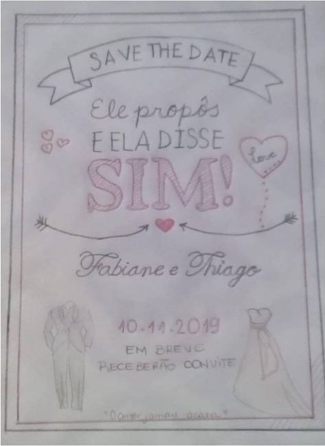 Nem sabia que desenhava kkk