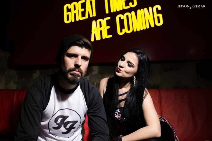 Meu pré wedding rock'n'roll! #vemver #prewedding #rock - 4