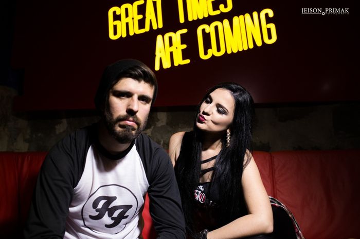 Meu pré wedding rock'n'roll! #vemver #prewedding #rock - 4