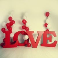 Decoração ''LOVE''